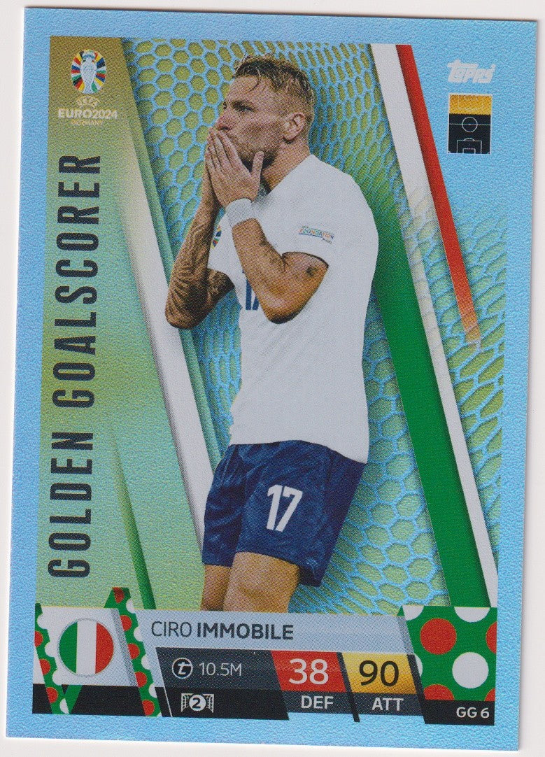 Topps Match Attax 2023-24 Ciro Immobile Italien Parallel Rare – Bild 1