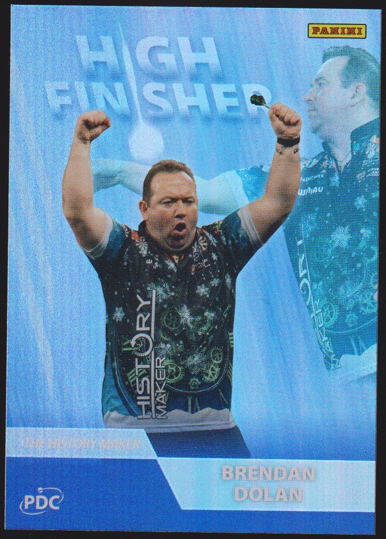 Panini PDC World Championship 2026 Brendan Dolan Refractor Parallel – Bild 1