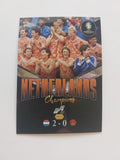Topps Chrome UEFA Euro 2024 Niederlande Europa Champions Parallel Limitiert – Bild 1