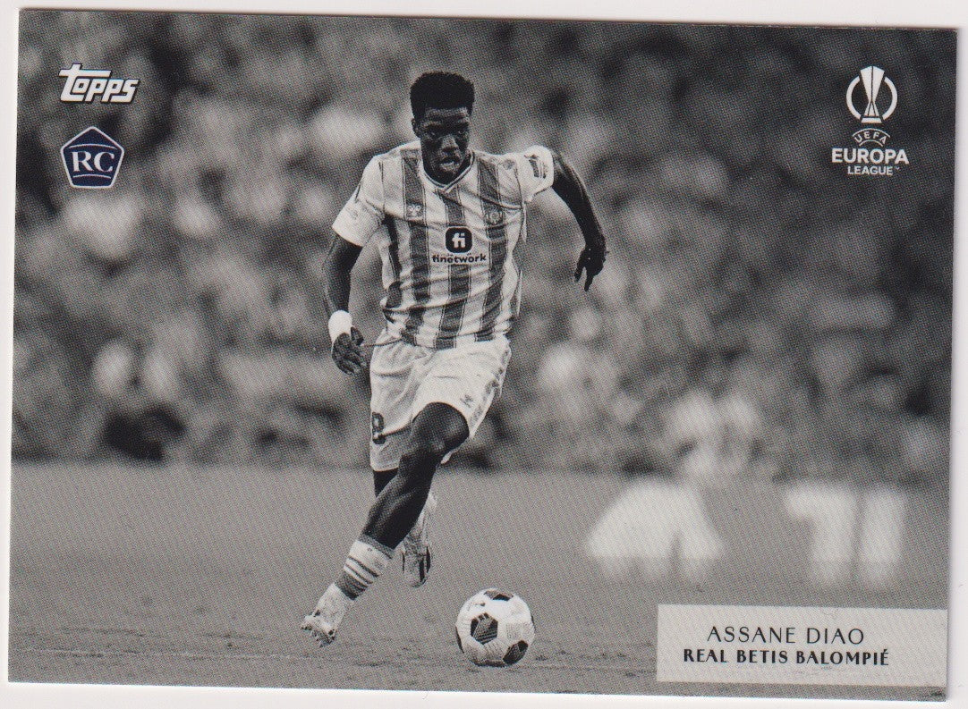 Topps SIMPLICIDAD 2024-25 Assane Diao Rookie Real Betis Balompié Parallel Rare – Bild 1
