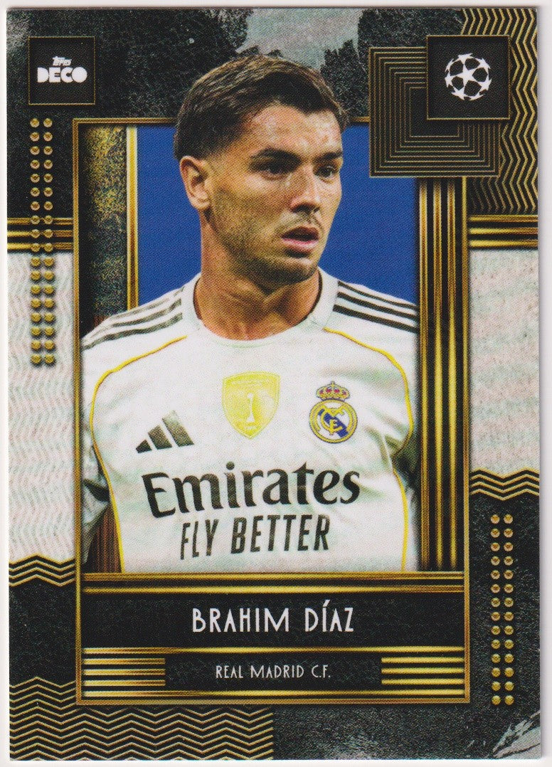 Topps Current Stars 2024-25 Brahim Díaz Real Madrid C.F. Parallel Rare – Bild 1