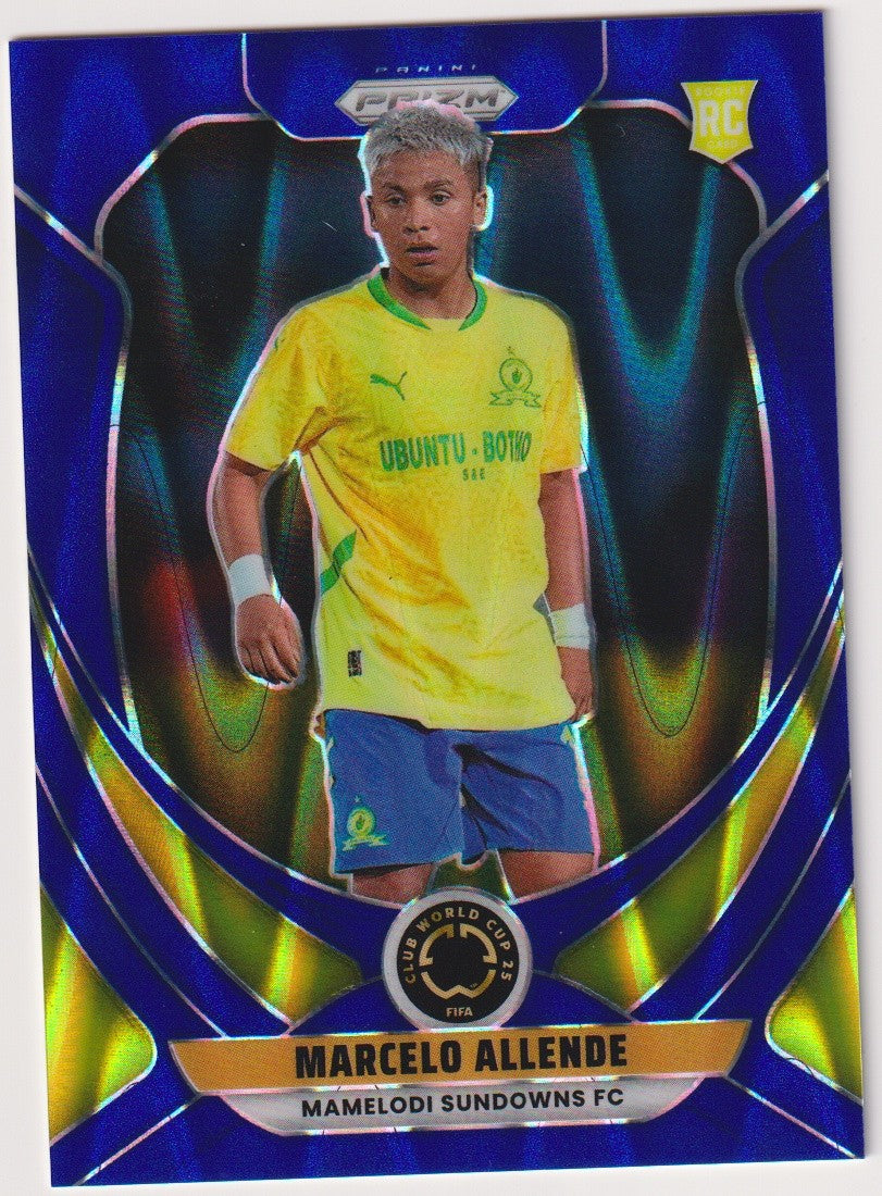 Panini Prizm 2025-26 Marcelo Allende Rookie Mamelodi Sundowns FC FIFA Club – Bild 1