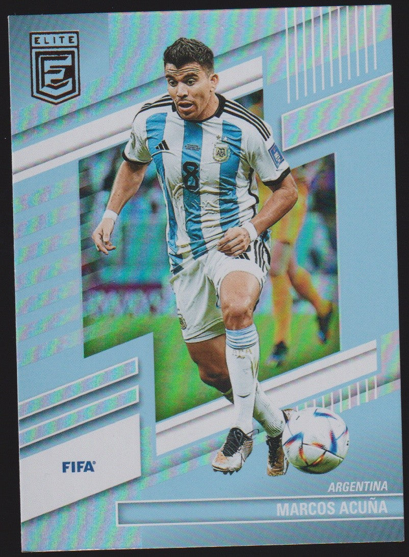 Panini Elite 2022-23 Marcos Acuña Argentina Parallel Rare Nr. 105 – Bild 1