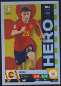 Topps Match Attax 2023-24 Pedri Spanien Parallel Rare – Bild 1
