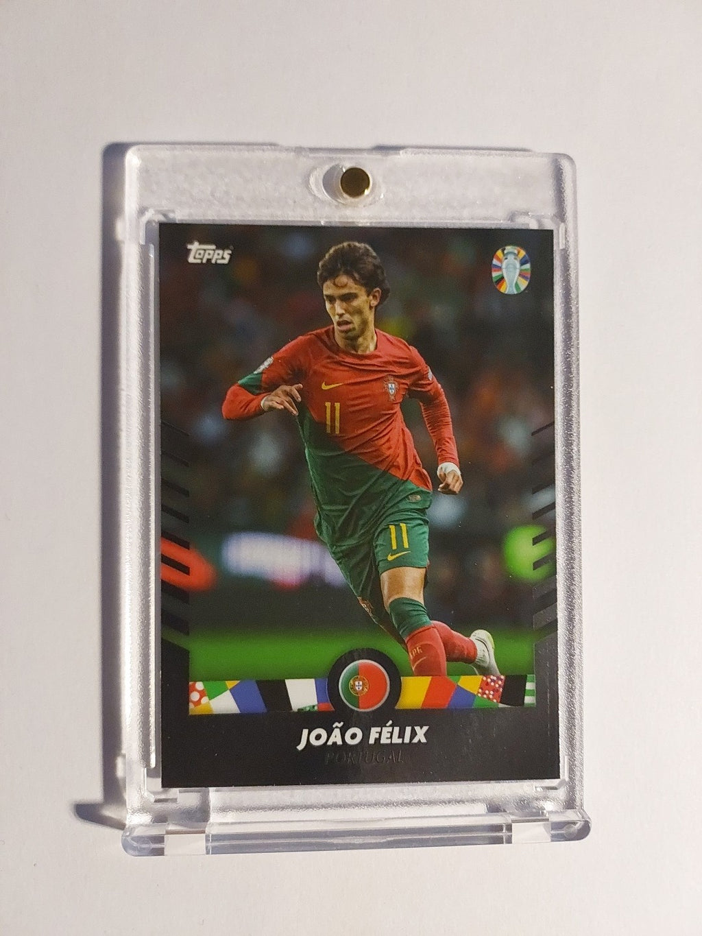 Topps Uefa Euro 2024 Joao Felix Portugal Parallel Rare Card Hit – Bild 1