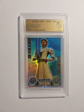 Topps Star Wars 2010 Obi-Wan Kenobi Jedi Republik GSG 6.5 = PSA Force Parallel – Bild 1