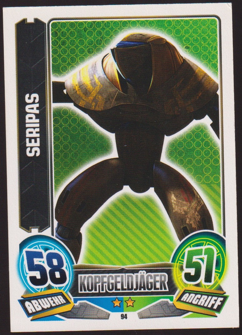 Topps Star Wars 2015 Seripas Kopfgeldjäger Unterwelt TCG Rare #94 – Bild 1