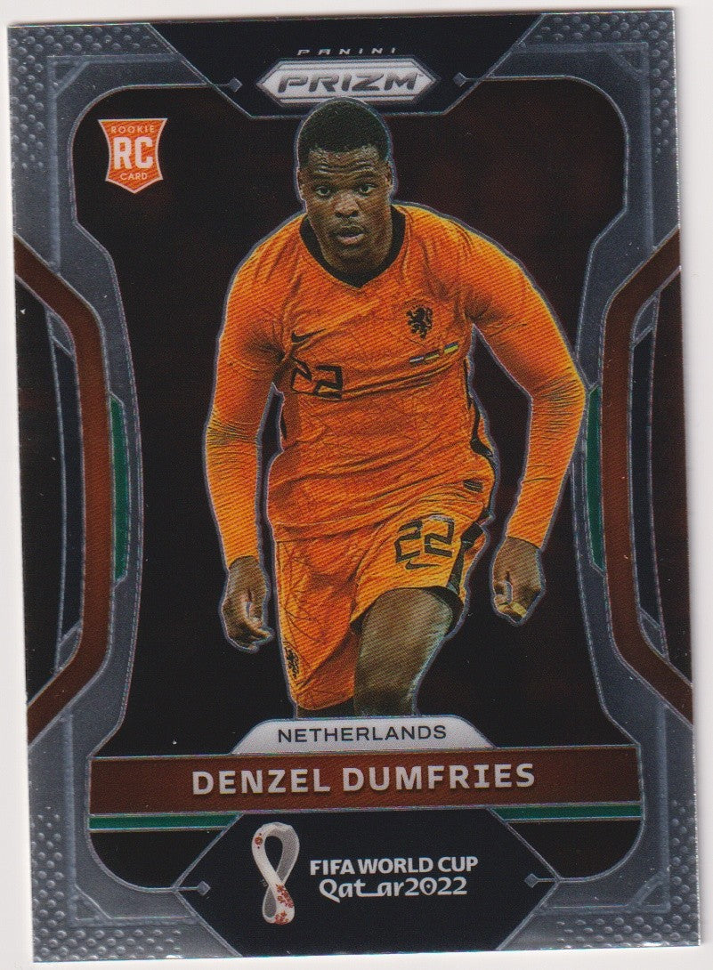 Panini Prizm 2023-24 Denzel Dumfries Rookie Netherlands FIFA World Cup Qatar – Bild 1