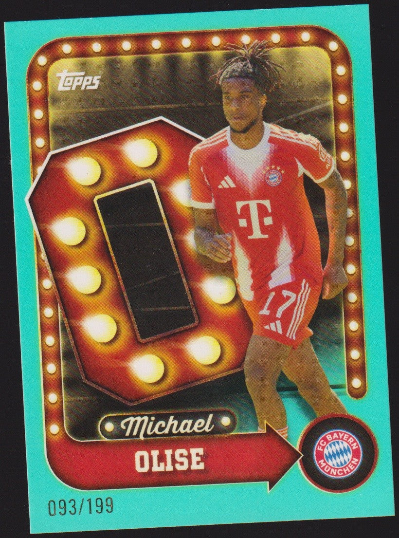 Topps 2024-25 Michael Olise FC Bayern München Parallel 093/199 Rare – Bild 1