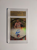 Topps Atletico Madrid 2023-24 Saul Niguez On Card Auto Parallel 1/10 GSG 8.5 PSA – Bild 1