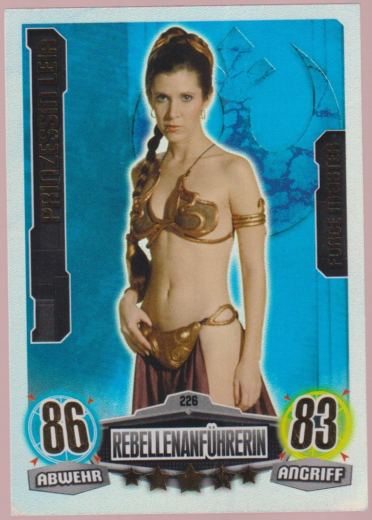 Topps Star Wars 2012 Princess Leia Rebellenanführerin TCG Rare – Bild 1