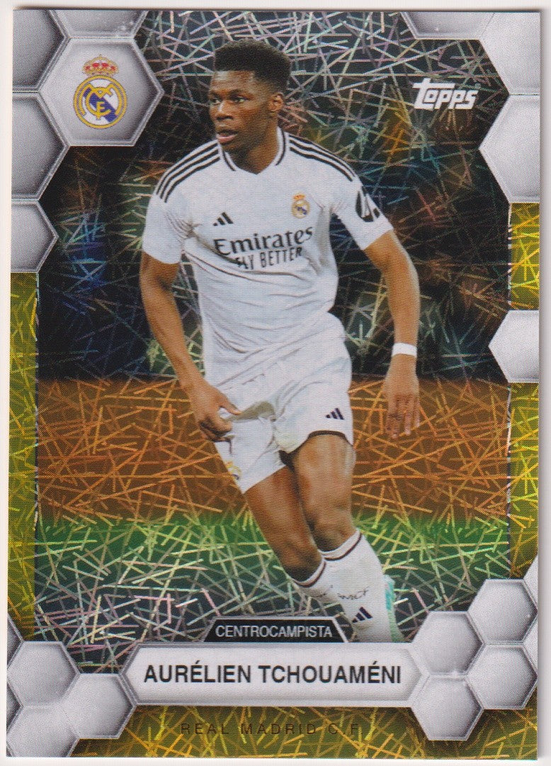 Topps 2024-25 Aurélien Tchouaméni Real Madrid C.F. Parallel Rare – Bild 1