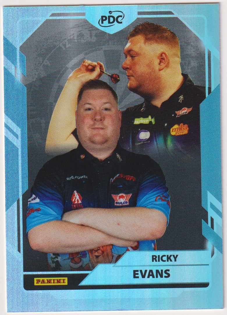 Panini PDC World Championship 2026 Ricky Evans "Rapip" Refractor Parallel – Bild 1