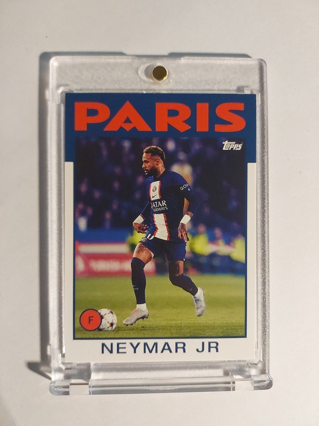 Topps Paris Saint-Germain 2022-23 Neymar Jr PSG Parallel Insert Ultra Rare Hit – Bild 1