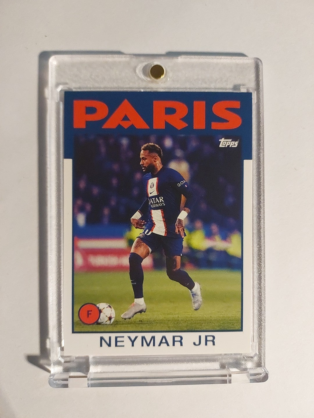 Topps Paris Saint-Germain 2022-23 Neymar Jr PSG Parallel Insert Ultra Rare Hit – Bild 1