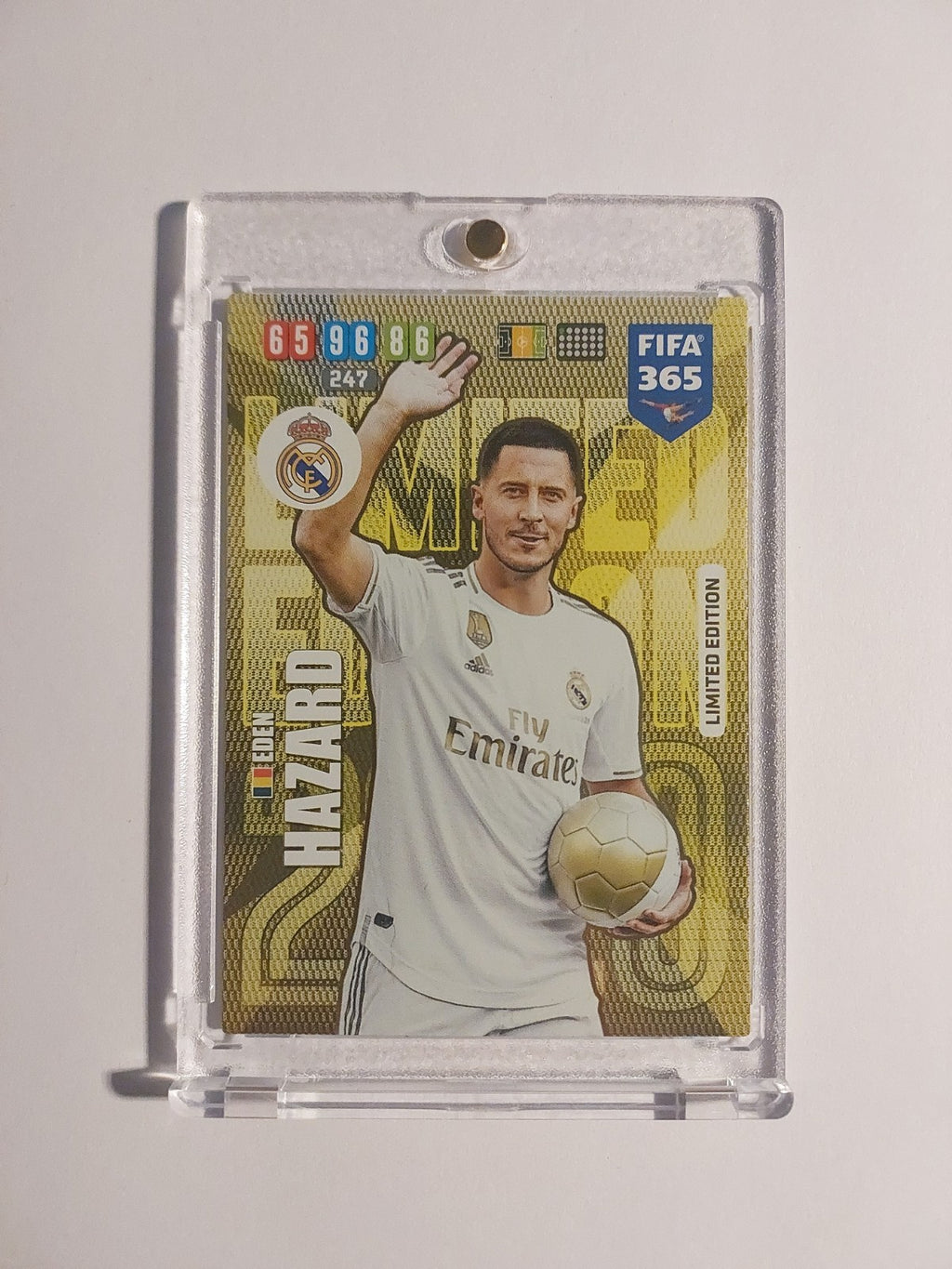 Panini Adrenalyn 2019-20 Eden Hazard Real Madrid Legend Limited Edition Parallel – Bild 1