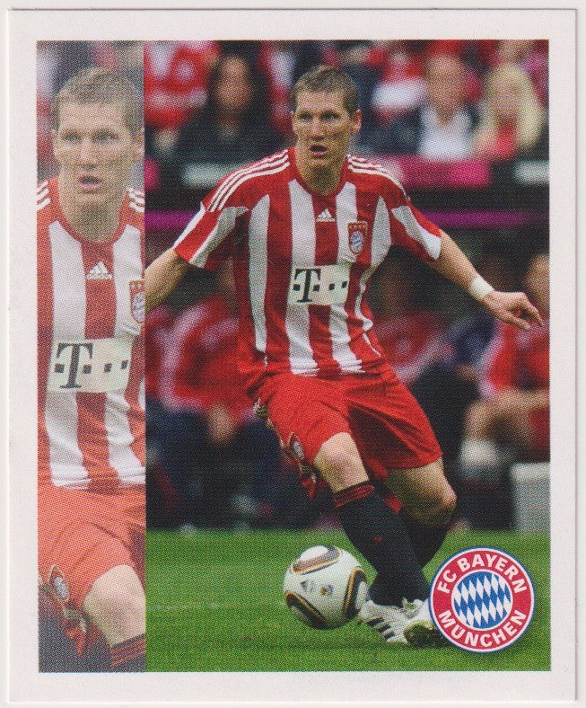 Panini Bundesliga 2010-11 Bastian Schweinsteiger Bayern München Vintage Parallel – Bild 1