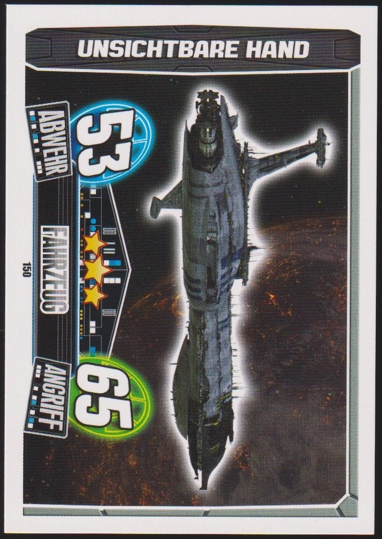 Topps Star Wars 2013 Unsichtbare Hand Separatist Flagschiff TCG Rare #65 – Bild 1
