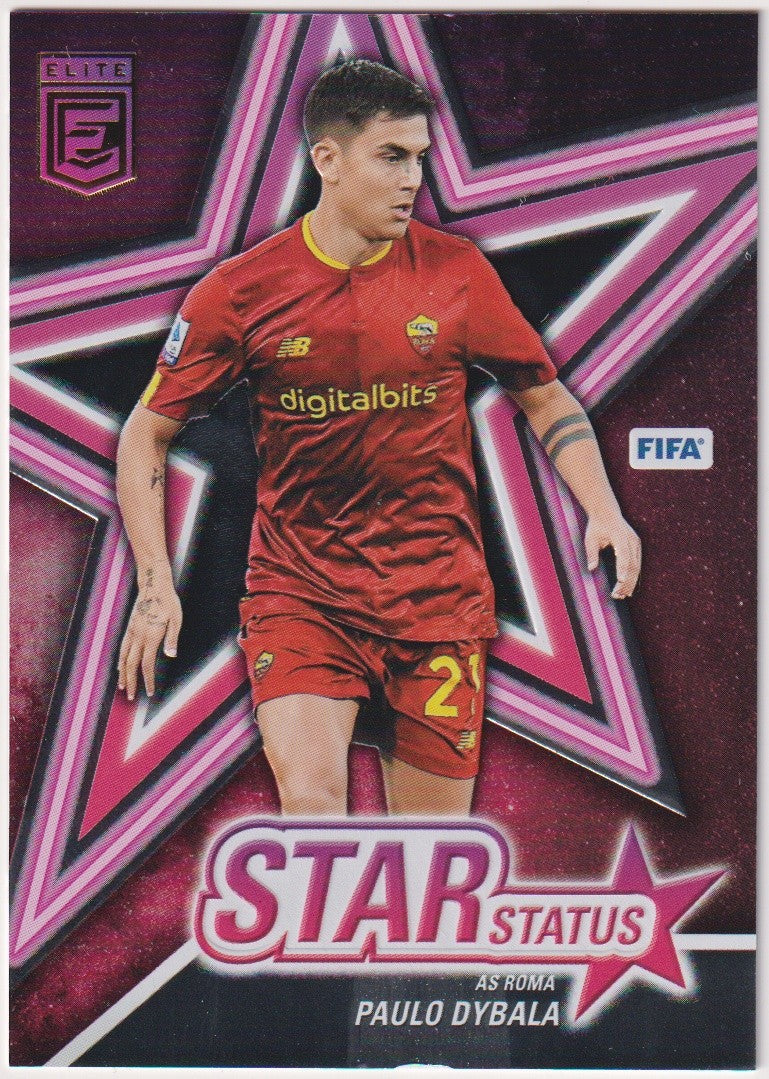 Panini Elite 2022-23 Paulo Dybala AS Roma Donruss FIFA Soccer Parallel Rare – Bild 1