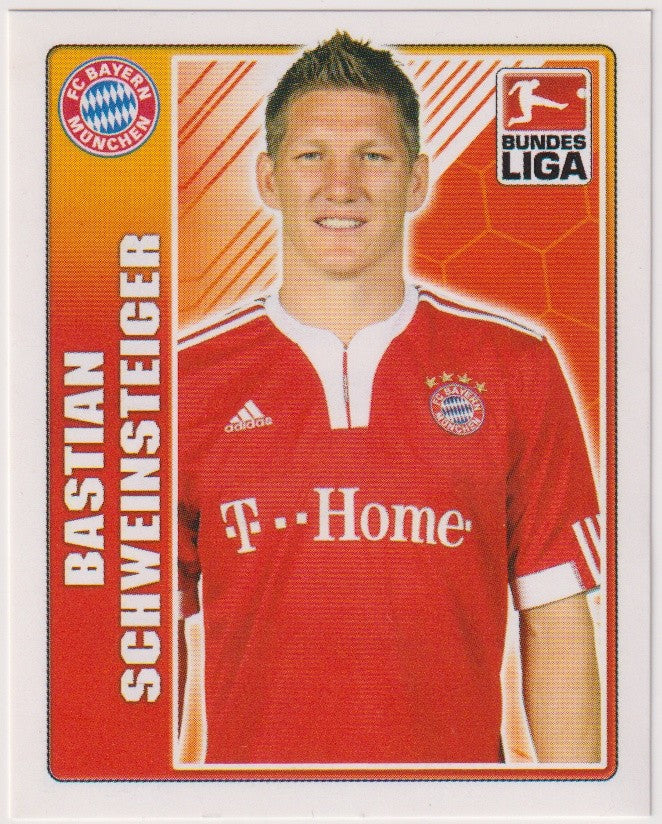 Topps 2009-10 Bastian Schweinsteiger FC Bayern München Parallel Rare – Bild 1