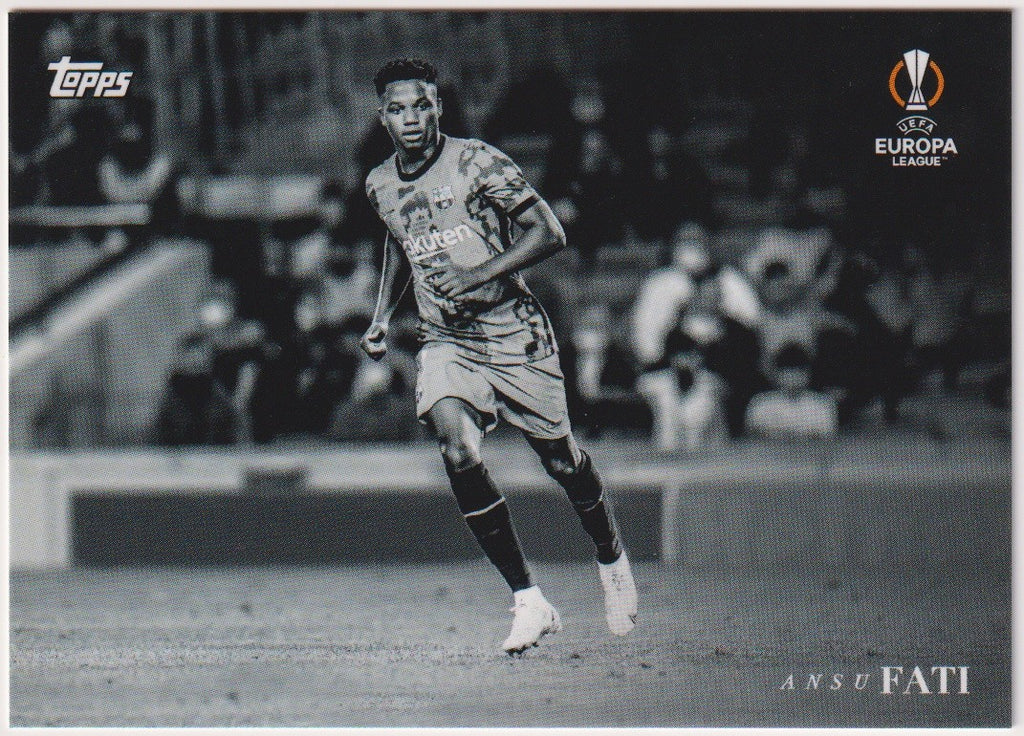 Topps On Demand 2021-22 Ansu Fati FC Barcelona UEFA Europa League Parallel Rare – Bild 1