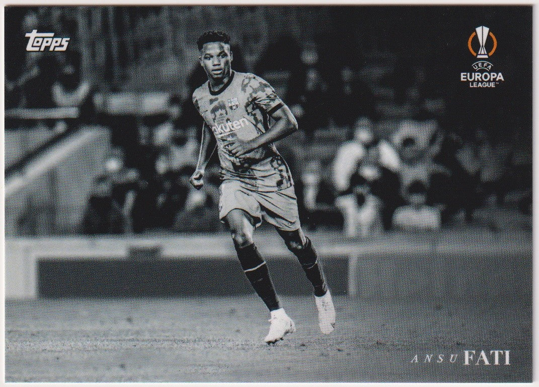 Topps On Demand 2021-22 Ansu Fati FC Barcelona UEFA Europa League Parallel Rare – Bild 1