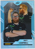 Panini PDC World Championship 2026 Matt Campbell Refractor Parallel – Bild 1