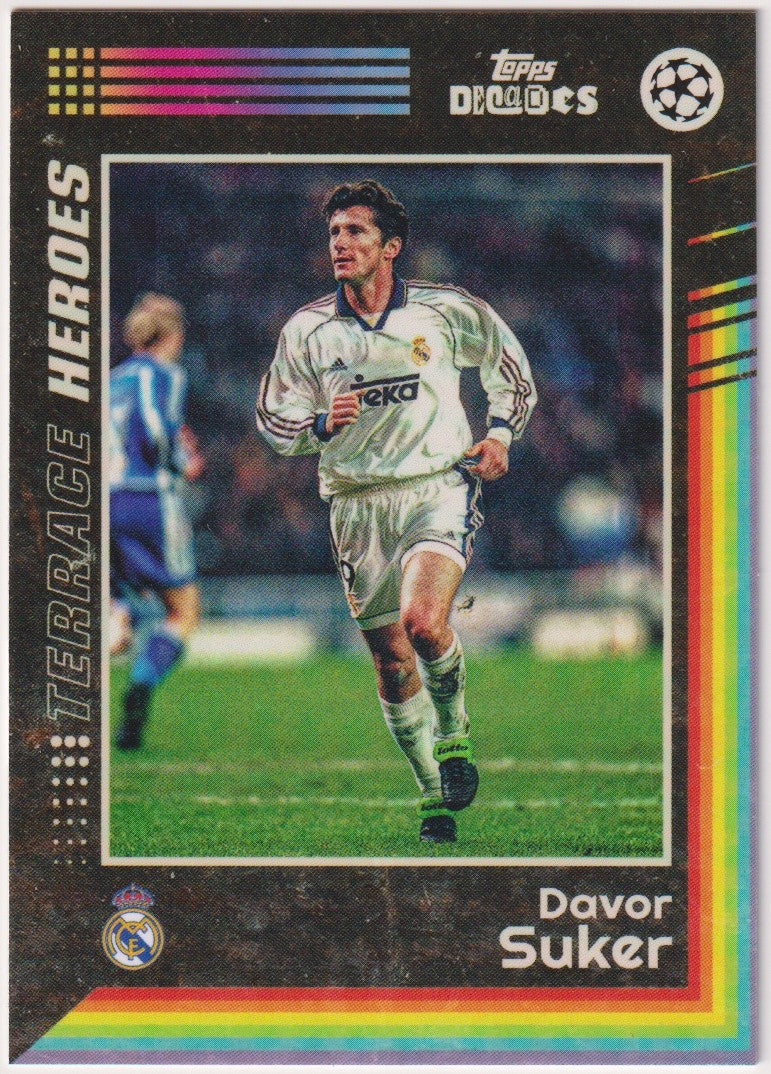 Topps Decades 2023-24 Davor Suker Real Madrid C.F. Champions League Parallel – Bild 1