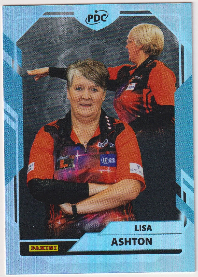 Panini PDC World Championship 2026 Lisa Ashton Refractor Parallel – Bild 1