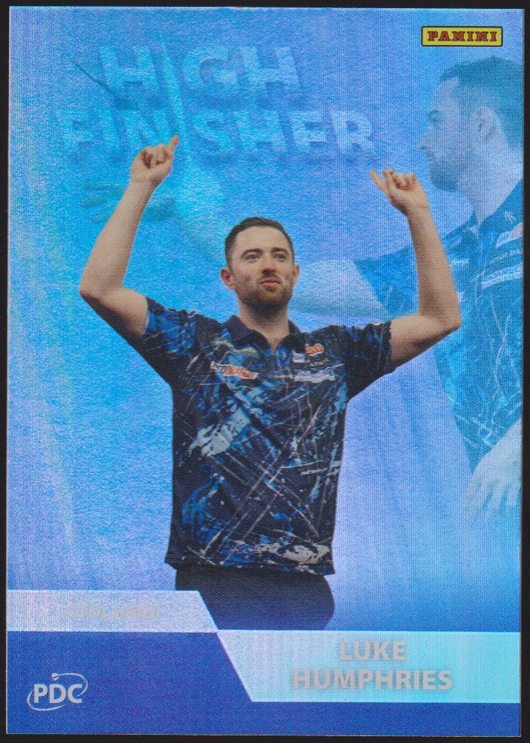 Panini PDC World Championship 2026 Luke Humphries "Cool Hand" Refractor Parallel – Bild 1