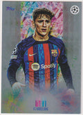 Topps UCC 2022-23 Gavi FC Barcelona Parallel Rare – Bild 1