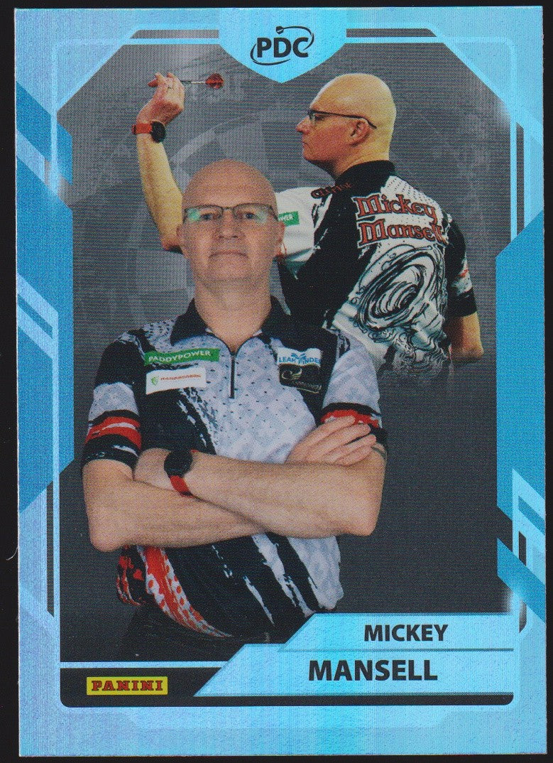 Panini PDC World Championship 2026 Mickey Mansell Refractor Parallel – Bild 1