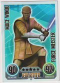Topps TCG Star Wars 2010 Mace Windu Republik Jedi-Ritter Rare Nr. 175 – Bild 1
