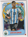 Topps Argentina Lineage 2023-24 Christian Romero Standard Parallel Rare – Bild 1