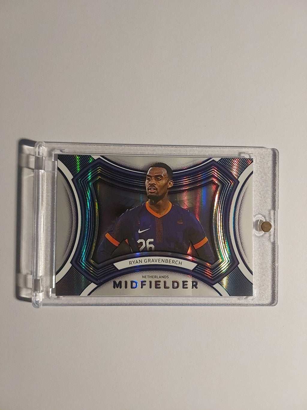 Futera Platinum 2025 Ryan Gravenberch Liverpool Niederlande Parallel 9/19 Rare – Bild 1