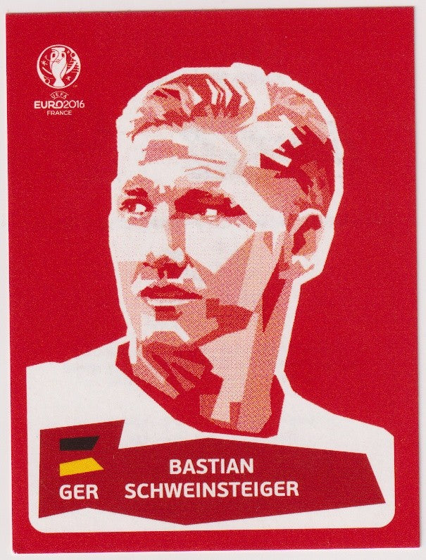 Panini 2016-17 Bastian Schweinsteiger Deutschland UEFA EURO 2016™ Album Parallel – Bild 1