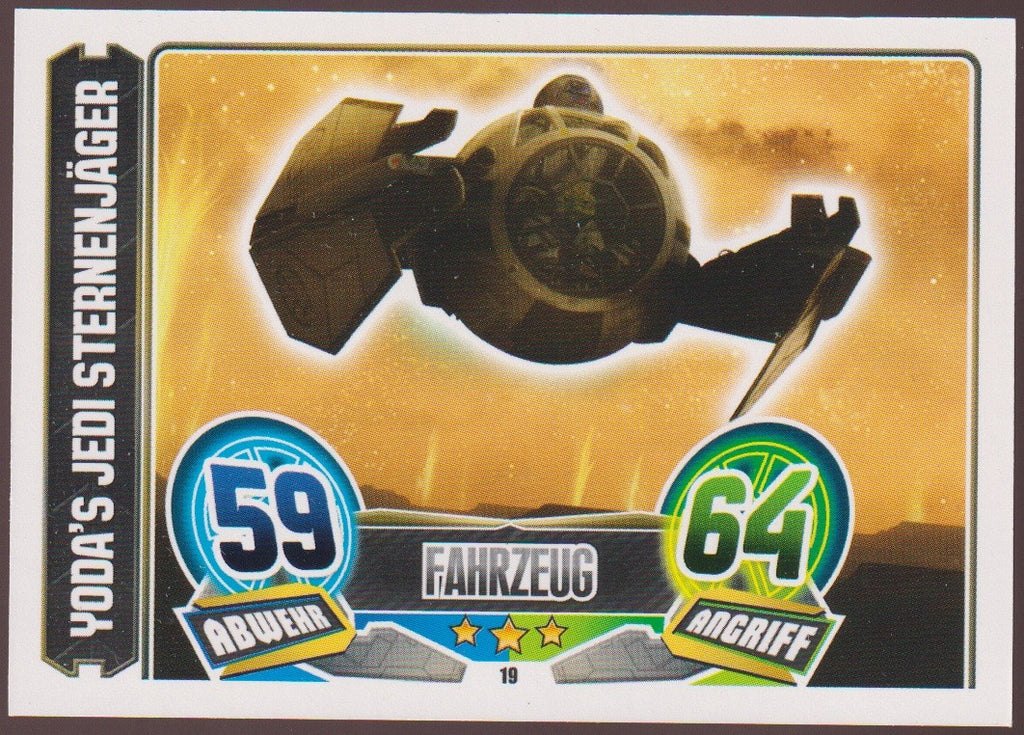 Topps Star Wars 2015 Yoda's Jedi Sternenjäger Republik Fahrzeug TCG Rare – Bild 1