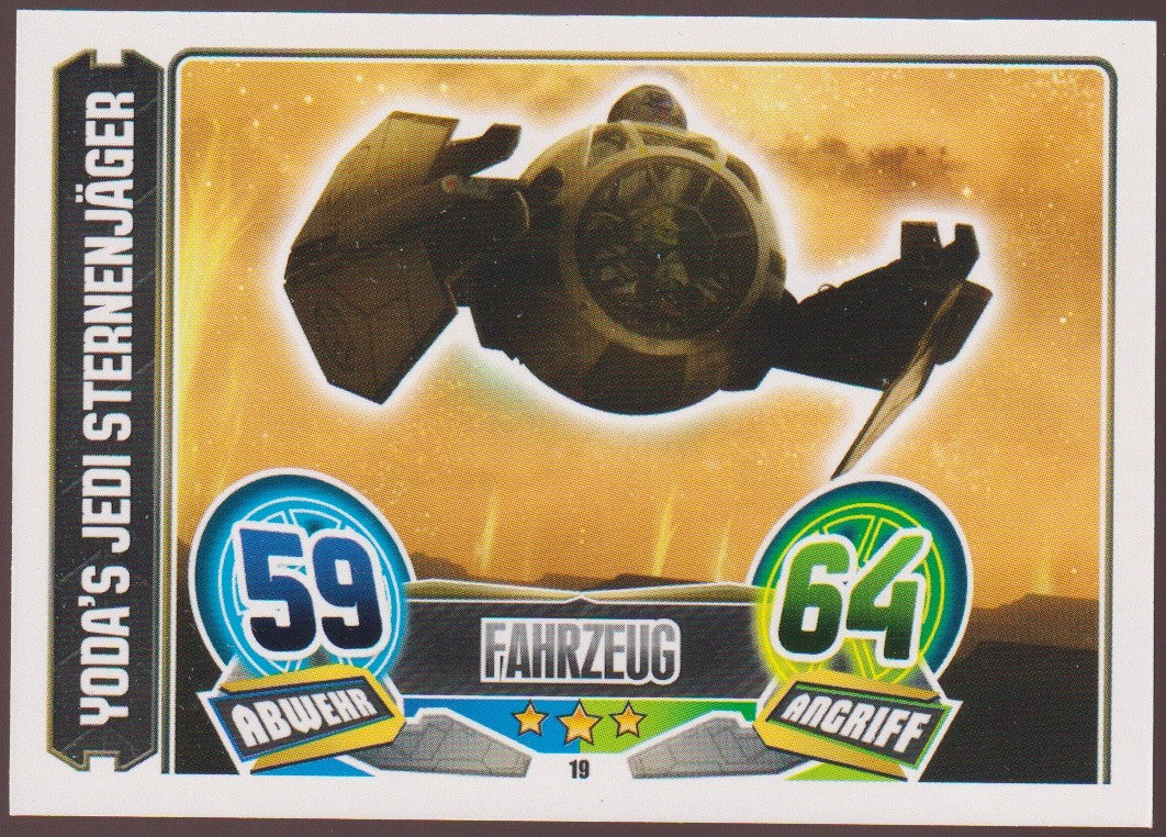 Topps Star Wars 2015 Yoda's Jedi Sternenjäger Republik Fahrzeug TCG Rare – Bild 1
