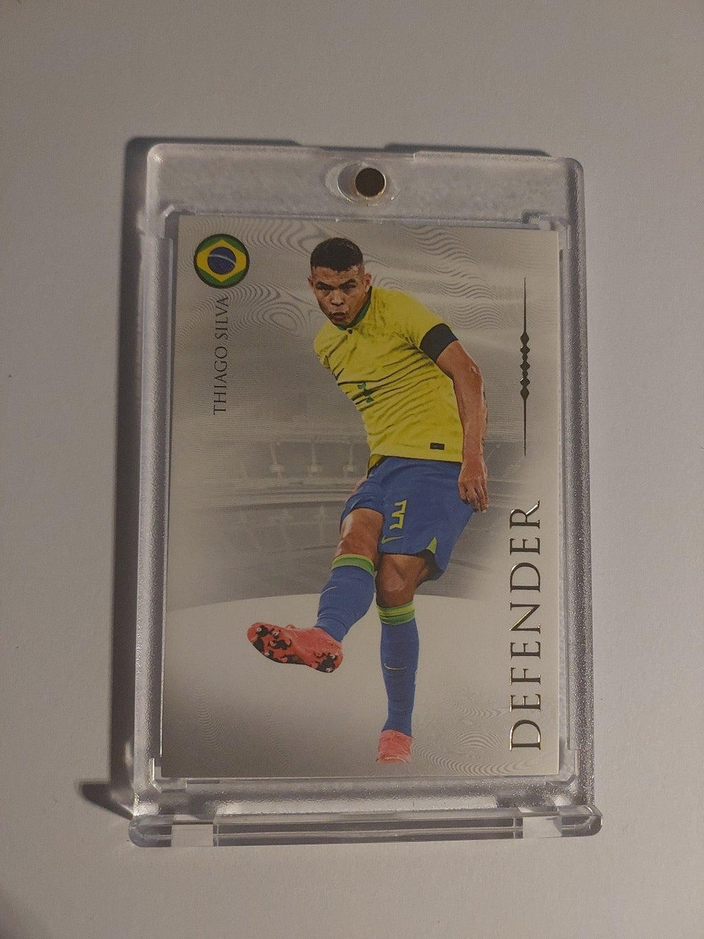 Futera Unique 2023 Thiago Silva Brasilien Parallel Insert Hit – Bild 1