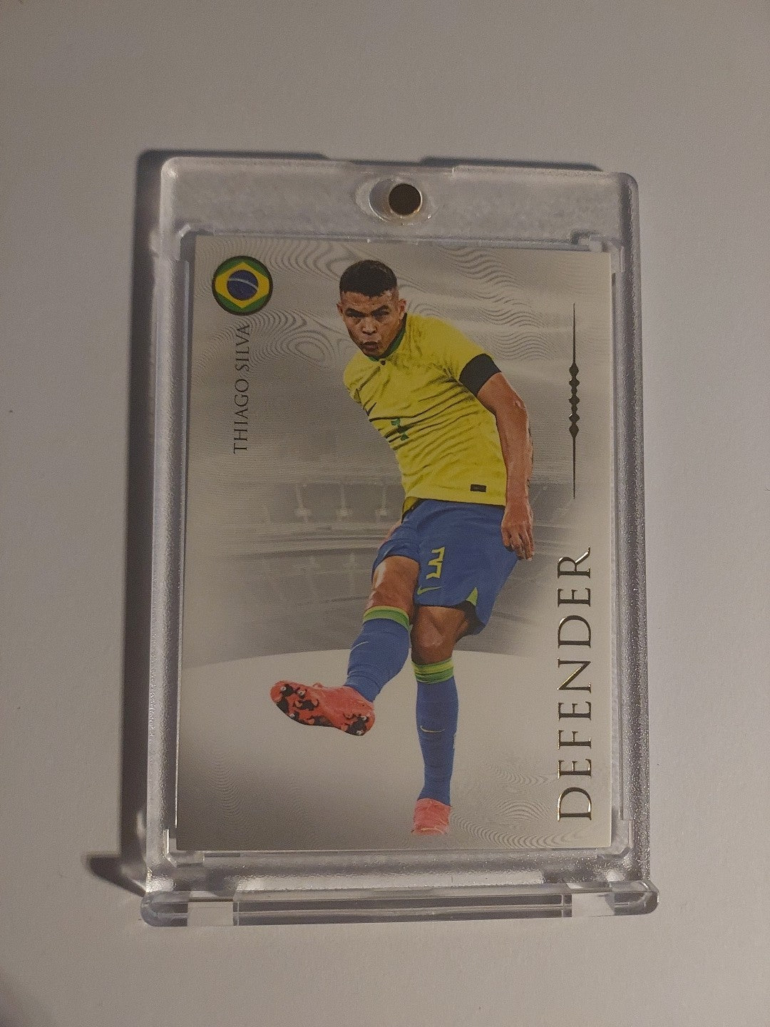 Futera Unique 2023 Thiago Silva Brasilien Parallel Insert Hit – Bild 1