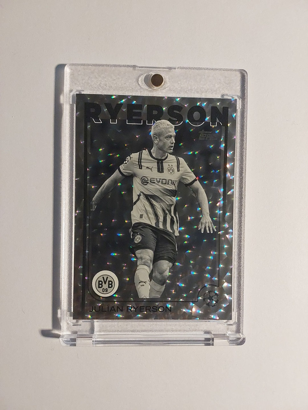 Topps UCC Flagship Julian Reyerson Dortmund Parallel 75/150 Ultra Rare Refractor – Bild 1