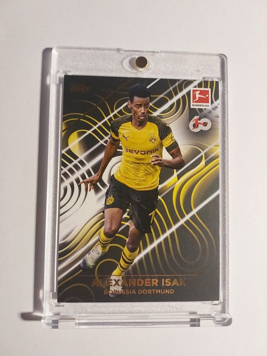 Topps 60 Jahre Bundesliga 2023-24 Alexander Isak Dortmund Parallel Rare Hit – Bild 1