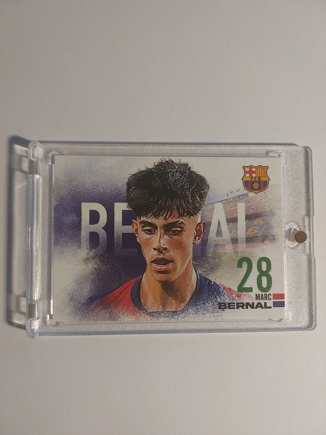 Futera Unique 2025 Marc Bernal Fc Barcelona Nummeriert 2/4 Parallel Ultra Rare – Bild 1