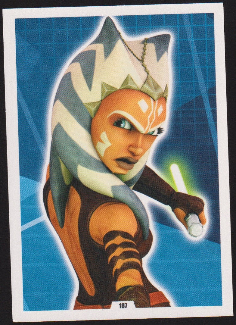 Topps Star Wars 2012 Ahsoka Tano Republik Jedi Ritter TCG Rare #107 – Bild 1