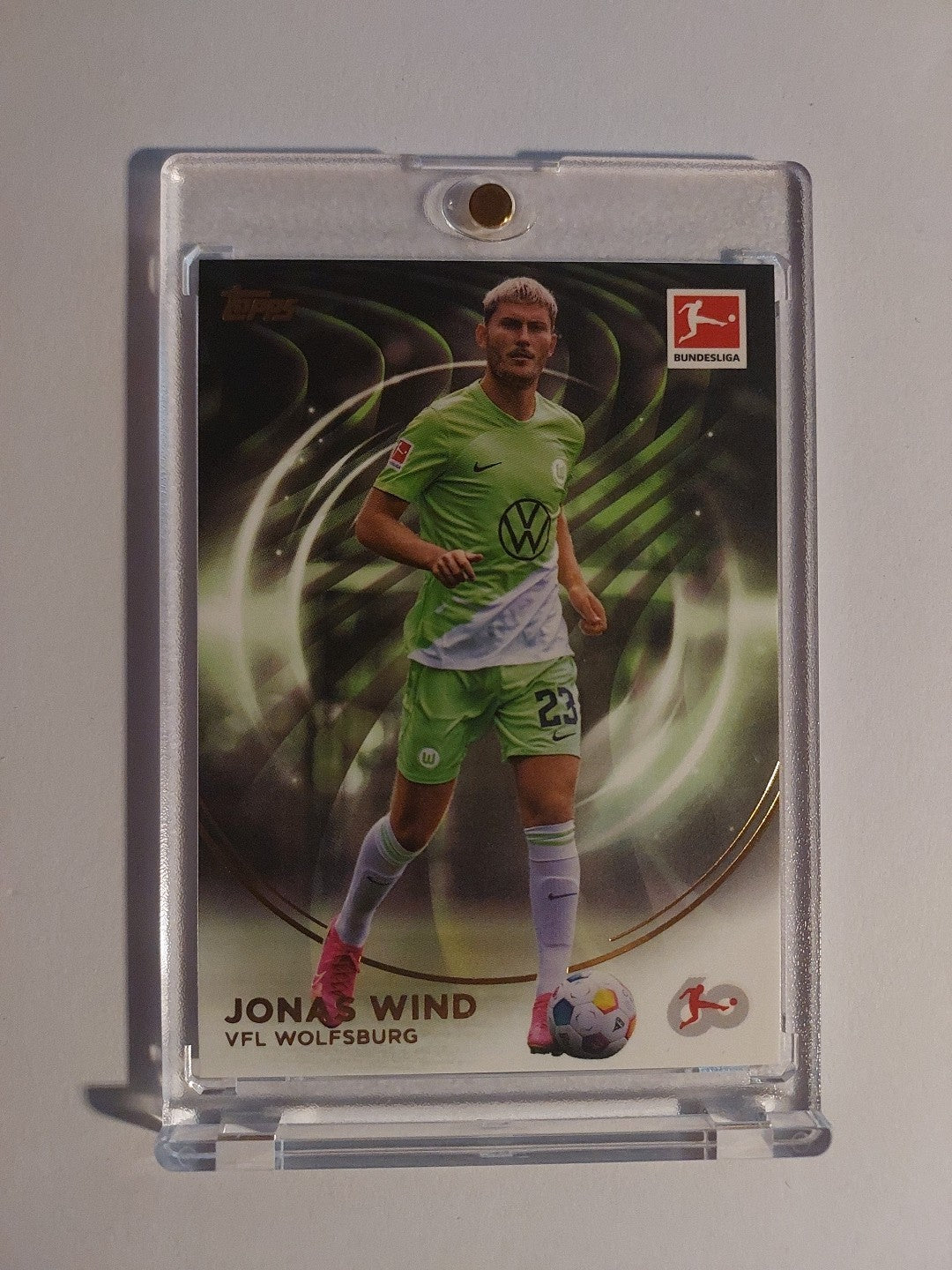 Topps 60 Jahre Bundesliga Jonas Wind VFL Wolfsburg Limited Parallel – Bild 1