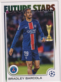 Topps Future Stars 2025-26 Bradley Barcola Rookie Paris Saint-Germain UEFA – Bild 1