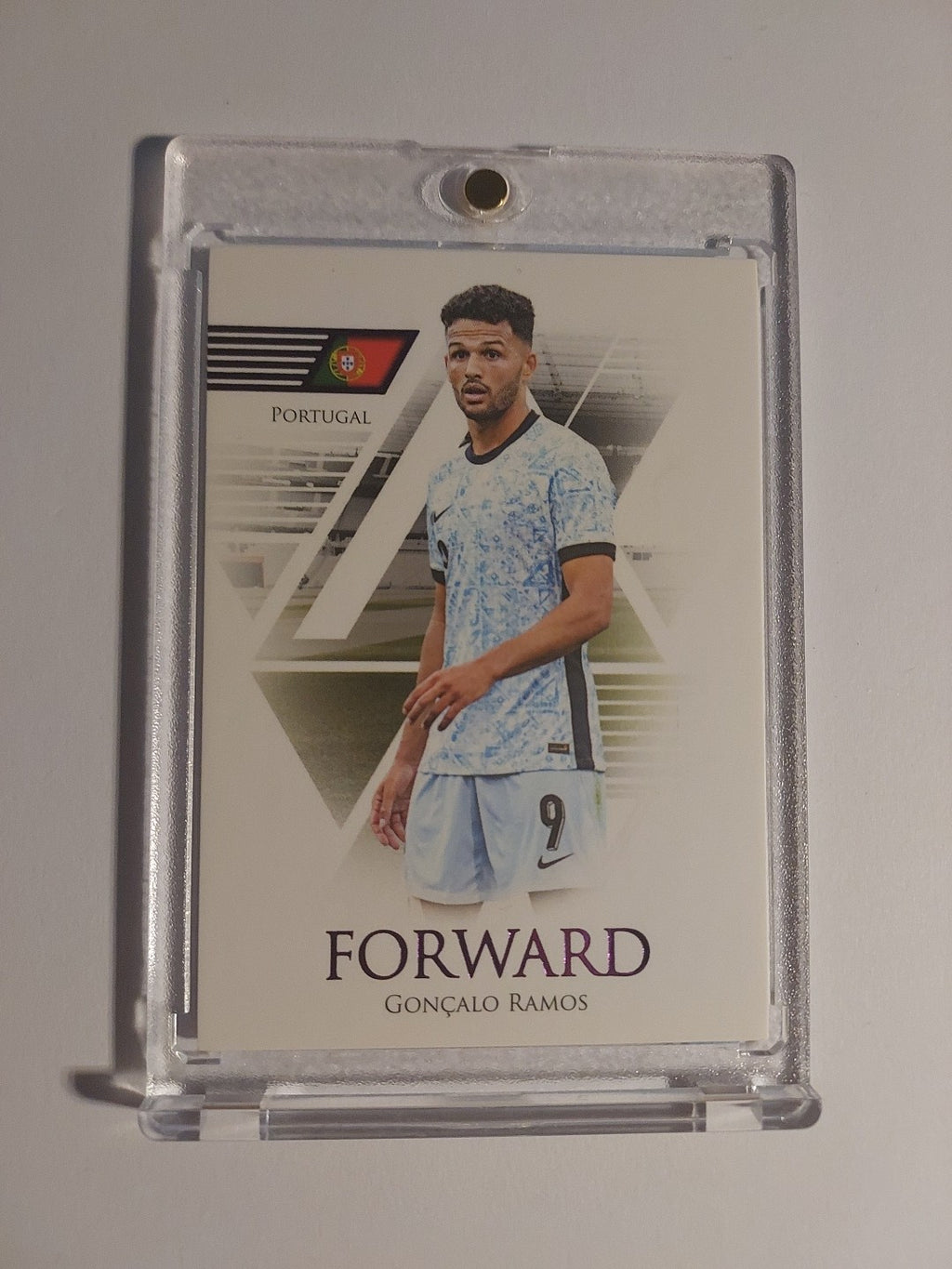 Futera Unique 2024 Goncalo Ramos Portugal PSG Numbered 22/30 Parallel Limited – Bild 1