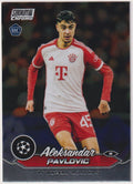Topps Stadium Club 2023-24 Aleksandar Pavlovic Rookie FC Bayern München Parallel – Bild 1