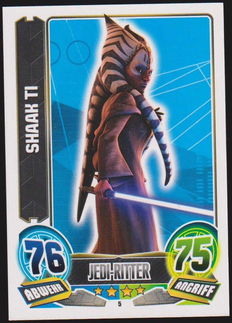 Topps 2015 Shaak Ti Jedi-Ritter Star Wars: Die Republik TCG Rare – Bild 1