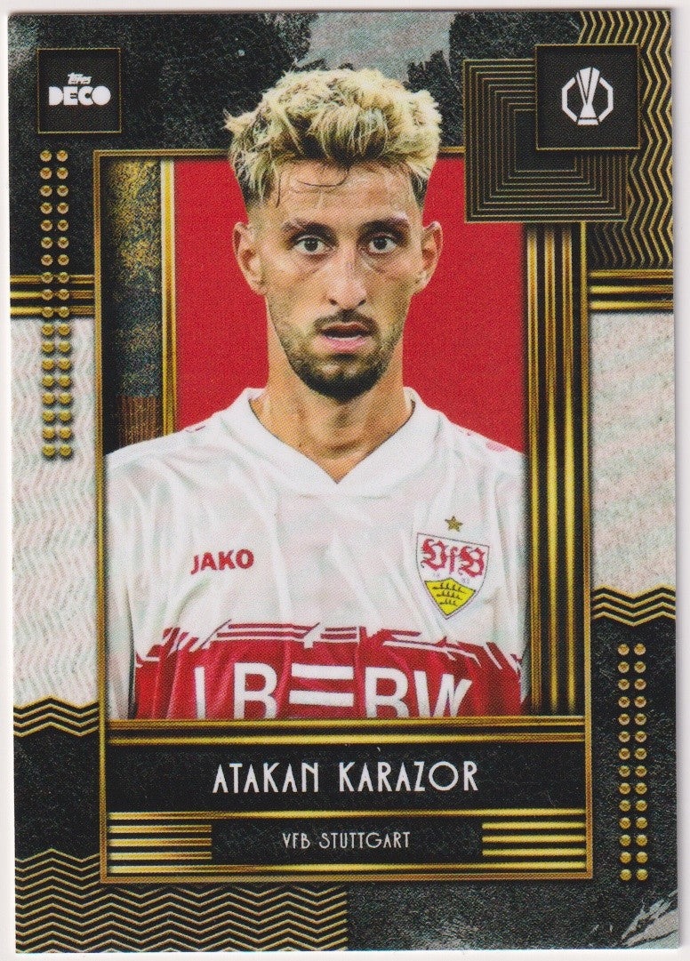 Topps Current Stars 2024-25 Atakan Karazor VFB Stuttgart Parallel Rare – Bild 1